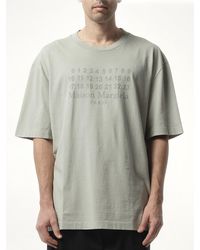 Maison Margiela - Number Logo T-Shirt - Lyst