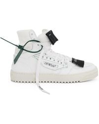 Off-White c/o Virgil Abloh - 3.0 Court Calf Leather Sneakers, /, 100% Rubber - Lyst