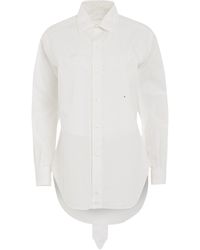 Maison Margiela - M Cotton Poplin Shirt, Long Sleeves, , 100% Cotton - Lyst