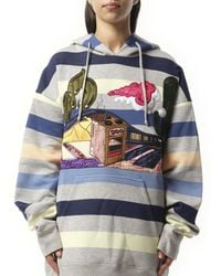 Marc Jacobs - Long Sleeve Hooded Sweatshirt, Size: Small - Lyst