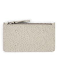 Maison Margiela - Zip Credit Card Holder, 100% Leather - Lyst