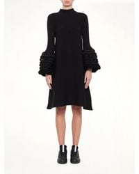 CFCL - Pottery Swell Glitter Long Bell Sleeve Flare Mini Dress - Lyst