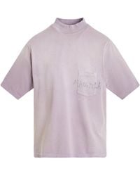 Maison Margiela - Logo Oversized T-Shirt, Short Sleeves, , 100% Cotton - Lyst