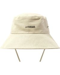 Jacquemus - Le Bob Denim Bucket Hat, 100% Cotton - Lyst