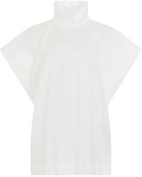 Balenciaga - Pillow Oversized Top, Short Sleeves, /, 100% Cotton - Lyst