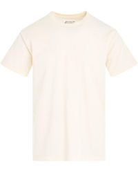 Maison Margiela - Faded Logo Relaxed Fit T-Shirt, Short Sleeves, , 100% Cotton - Lyst