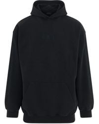 Balenciaga - Medium Fit Hoodie, Long Sleeves, Washed, 100% Cotton, Size: Large - Lyst