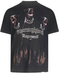 Represent - Thoroughbred T-Shirt, Round Neck, Short Sleeves, 100% Cotton, Size: Small - Lyst