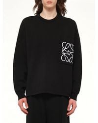 Loewe - Anagram Pocket Sweater - Lyst