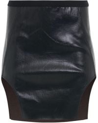 Rick Owens - Diana Mini Denim Skirt - Lyst