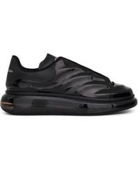Alexander McQueen - Larry Lux Transparent Sneakers, /Fume, 100% Calf Leather - Lyst