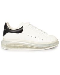 Alexander McQueen - Larry Transparent Sole Sneakers, /, 100% Calfskin Leather - Lyst