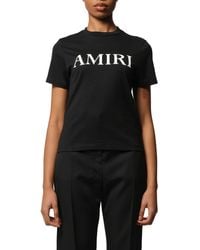 Amiri - Core Logo T-Shirt, Short Sleeves, 100% Cotton - Lyst
