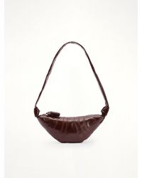 Lemaire - Croissant Small Coated Cotton Bag - Lyst