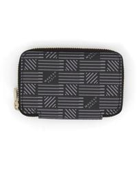 Moreau - Mini Zip Wallet, 100% Calfskin - Lyst