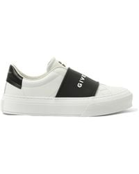 Givenchy - City Sport Elastic Band Sneakers, 100% Leather - Lyst