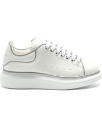 Alexander McQueen - Larry Contrast Sneakers, /, 100% Calf Leather - Lyst