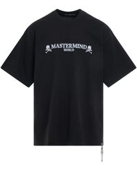 Mastermind Japan - 'Brilliant Logo Boxy Fit T-Shirt, Short Sleeves, , 100% Cotton, Size: Small - Lyst