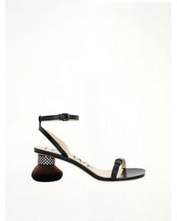 Loewe - Petal Brush Sandals 40 - Lyst