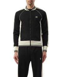 Palm Angels - New Monogram Track Jacket, 100% Polyester, Size: Small - Lyst