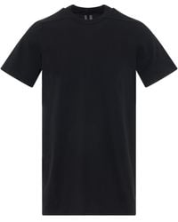 Rick Owens - Level T T-Shirt, Short Sleeves, , 100% Cotton, Size: Large - Lyst