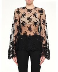 Givenchy - Podium Long Sleeve Tops - Lyst