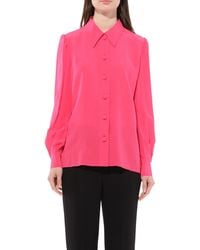 Givenchy - Long Sleeve Blouse - Lyst
