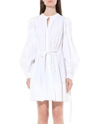McQueen - Abito Poplin Dress - Lyst