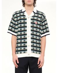 CASABLANCA - Cotton Mosaic Shirt - Lyst