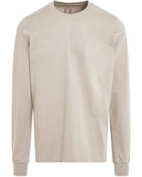 Rick Owens - 'Long Sleeve Short Sweatshirt, , 100% Cotton, Size: Small - Lyst