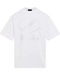 we11done - Classic Logo T-Shirt, Round Neck, Short Sleeves, , 100% Cotton, Size: Medium - Lyst