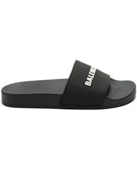 Balenciaga - 3D Logo Pool Slide Sandals, /, 100% Tpu - Lyst