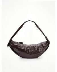 Lemaire - Soft Croissant Large Paper Leather Bag - Lyst