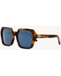 Dior - Midnight S2F 26B0 Hexagon Sunglasses - Lyst