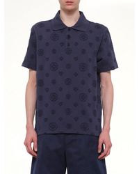 CASABLANCA - Applique Monogram Polo - Lyst