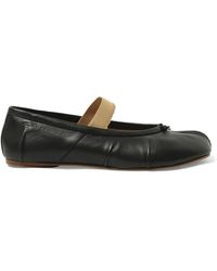 Maison Margiela - Tabi Ballerina Flat Elastic Band, 100% Rubber - Lyst