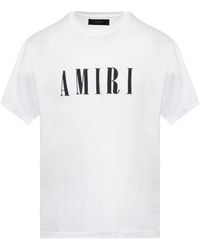 Amiri - Core Logo T-shirts In White - Lyst