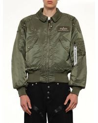 THUG CLUB - Tc X Alpha Industries Bomber Jacket (Rivet Ver) - Lyst