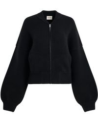 Khaite - 'Rhea Jacket, Long Sleeves, , 100% Cashmere, Size: Small - Lyst