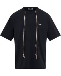 Ambush - Multi Cord T-Shirt, Drawstring Crew Neck, Short Sleeves, , 100% Cotton, Size: Large - Lyst