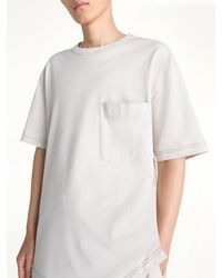 Lemaire - Boxy Ss T-Shirt - Lyst