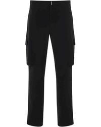 Givenchy - Techincal Wool Cargo Pants, 100% Wool - Lyst