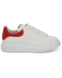 Alexander McQueen - Larry Oversized Sneakers, /Lust, 100% Calfskin Leather - Lyst