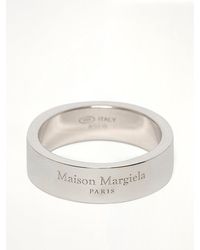 Maison Margiela - Logo Reference Ring 6.5Mm - Lyst