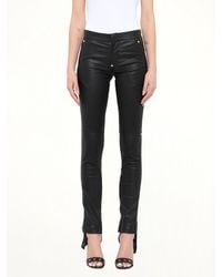 Givenchy - Leather Trousers - Lyst