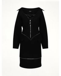 we11done - Off-Shoulder Neck Line Dress - Lyst