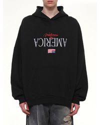 Willy Chavarria - Welcome To America Hooligan Hoodie - Lyst