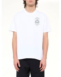 CASABLANCA - Hotel Emblem Classic T-Shirt - Lyst