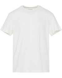 Maison Margiela - 'Reverse Logo T-Shirt, Off, 100% Cotton, Size: Small - Lyst