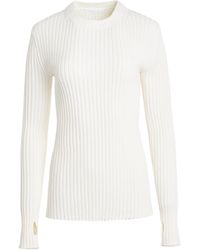 Helmut Lang - Strap Crew Neck, Long Sleeves, , 100% Cotton - Lyst